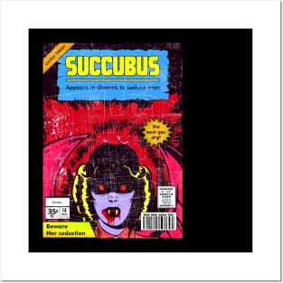 SUCCUBUS RETRO Posters and Art